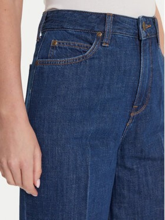 Lee Jeansy Stella 112107279 Granatowy Wide Leg
