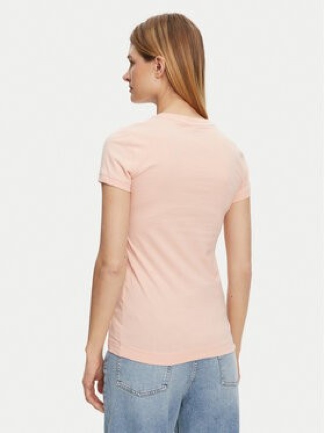 Guess T-Shirt W2YI44 J1314 Pomarańczowy Slim Fit