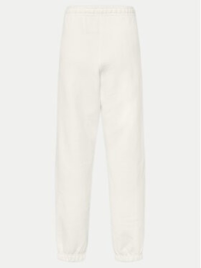 Tommy Jeans Spodnie dresowe Badge DW0DW20679 Écru Regular Fit