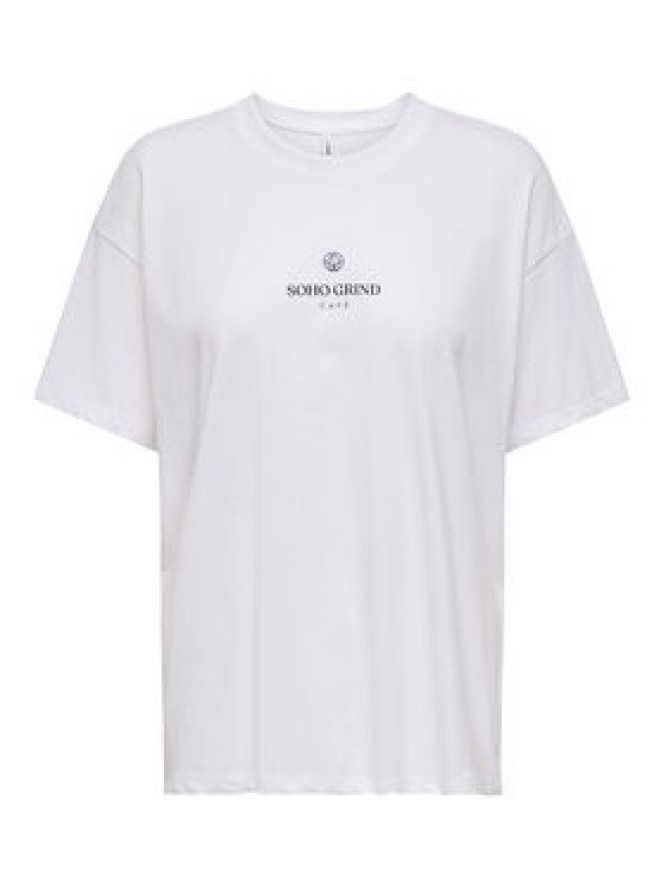 ONLY T-Shirt Vivvi 15346761 Biały Regular Fit