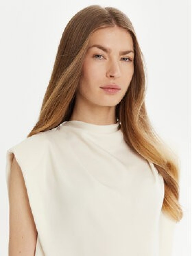 Marella Bluzka Armanda 2513161023 Écru Regular Fit