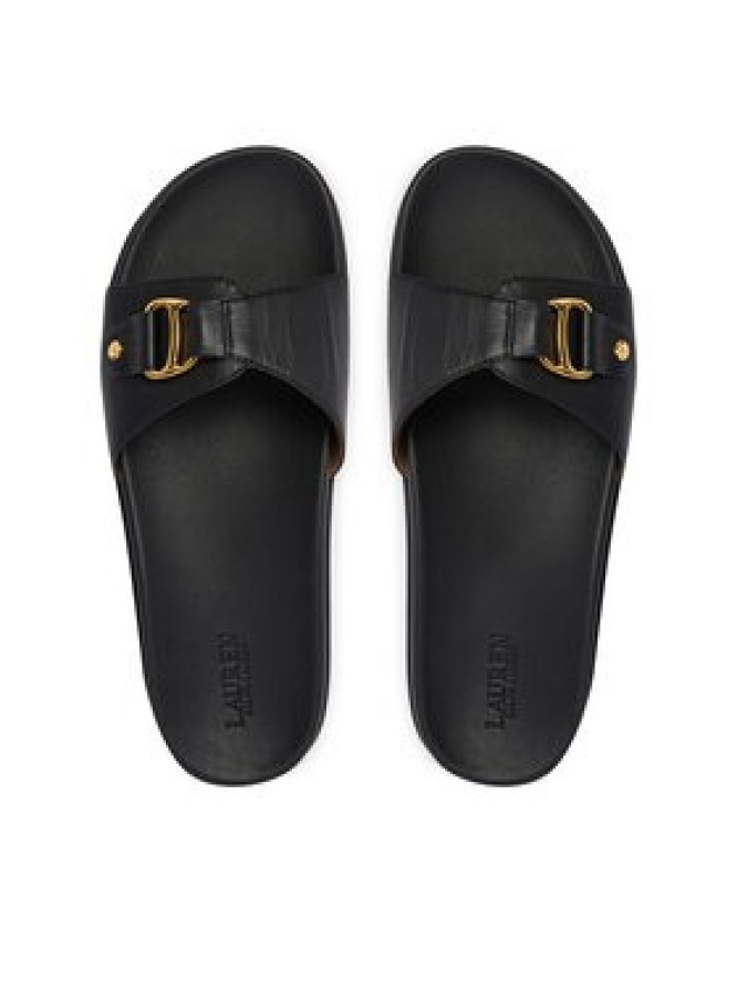 LAUREN RALPH LAUREN Klapki 802982883002 Czarny