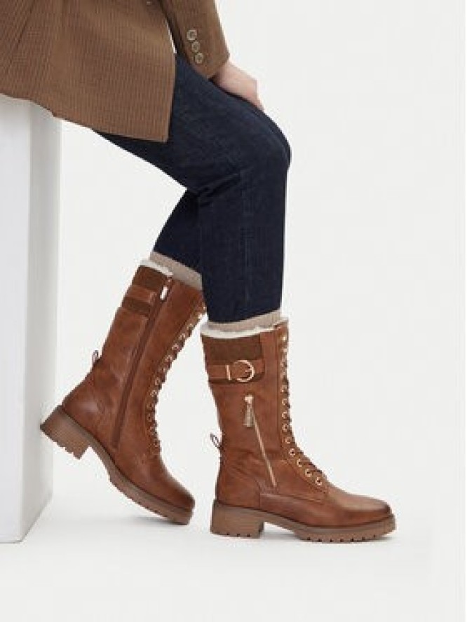 Beverly Hills Polo Club Kozaki CEO-WS17139-01 Brązowy