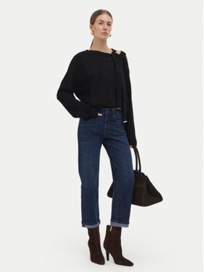 Liu Jo Jeansy UF6085 D0356 Granatowy Straight Fit