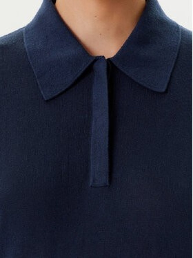 Tommy Hilfiger Polo WW0WW45652 Granatowy Regular Fit