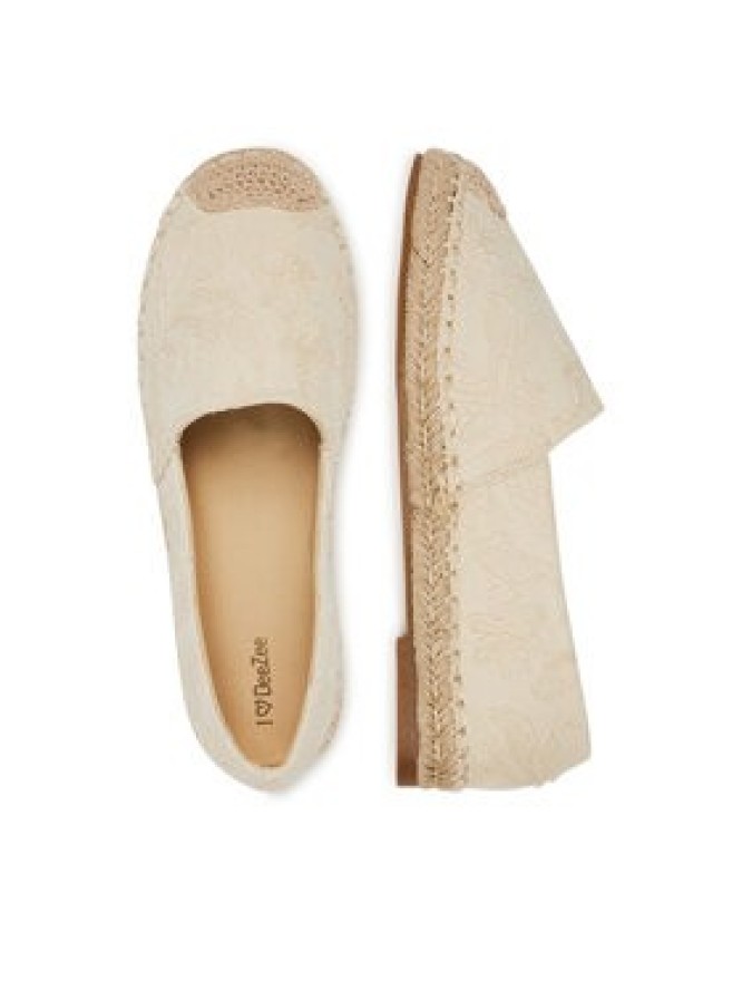 DeeZee Espadryle Q124-2 Beżowy