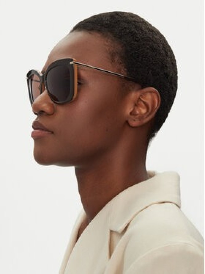 Max Mara Okulary przeciwsłoneczne MM0101 50E Brązowy