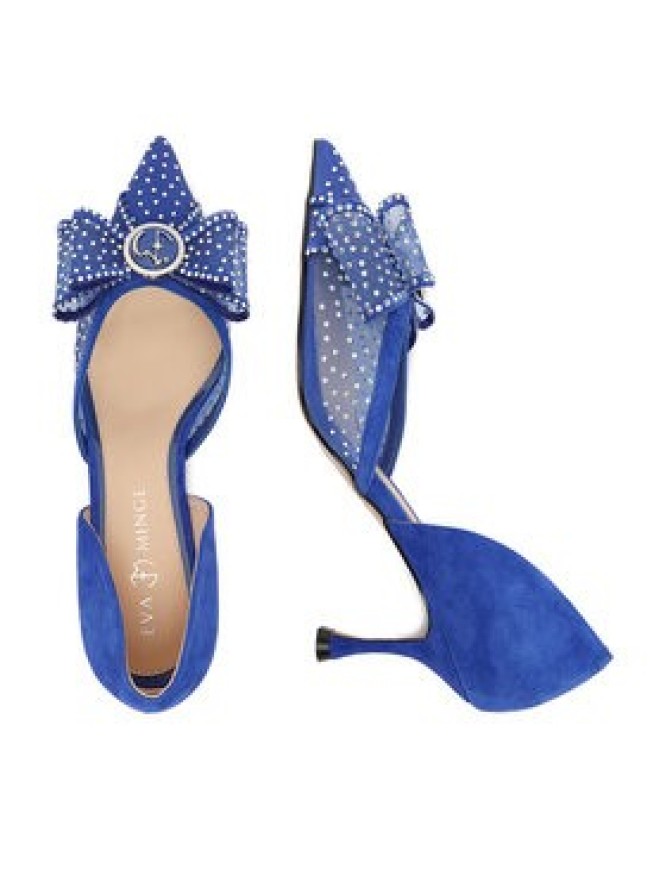 Eva Minge Szpilki EO-AVA-78096-202 Niebieski