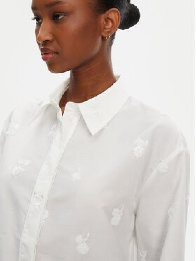 Munthe Koszula Kaseia 252103225229 Écru Regular Fit