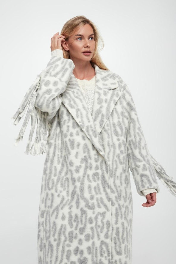 Płaszcz damski wełniany z moherem SPORTALM