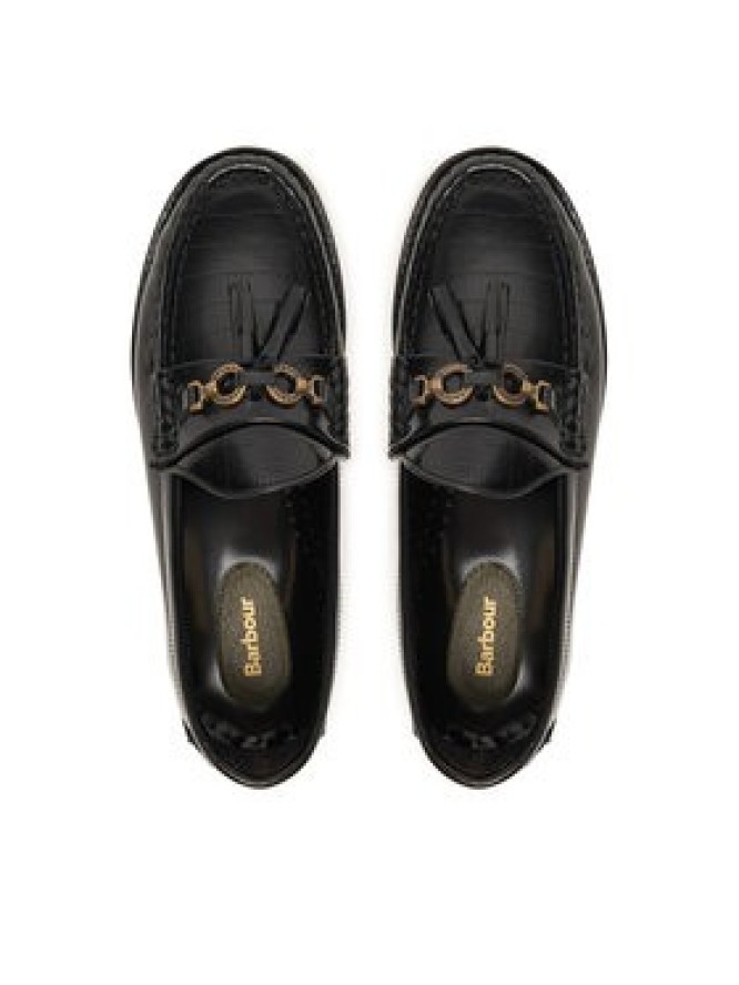 Barbour Loafersy Jen LFO0784BK91 Czarny
