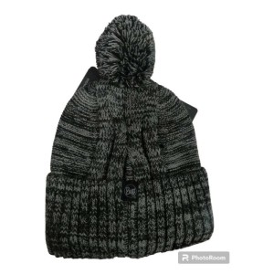 257 BLEIN czapka dziana z polarem - szara.