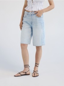 Jeansowe szorty - niebieski