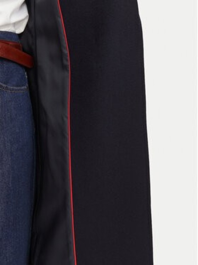 MAX&Co. Płaszcz wełniany Longrun 2628016044200 Granatowy Regular Fit
