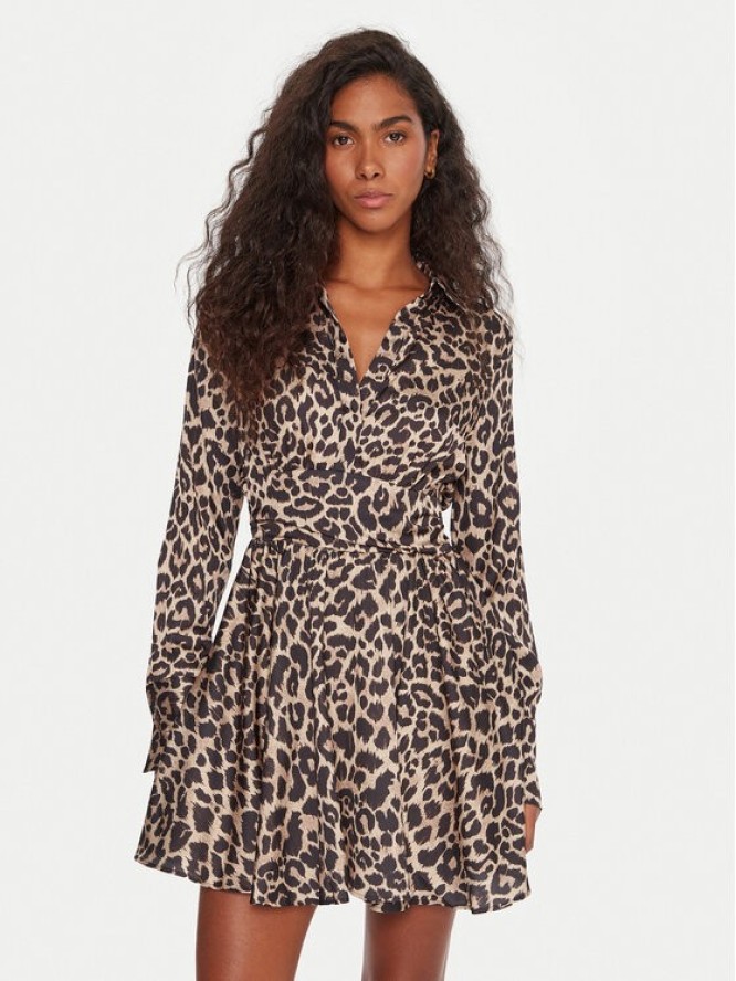 Guess Sukienka koktajlowa W5YK00 WF1T2 Kolorowy Regular Fit