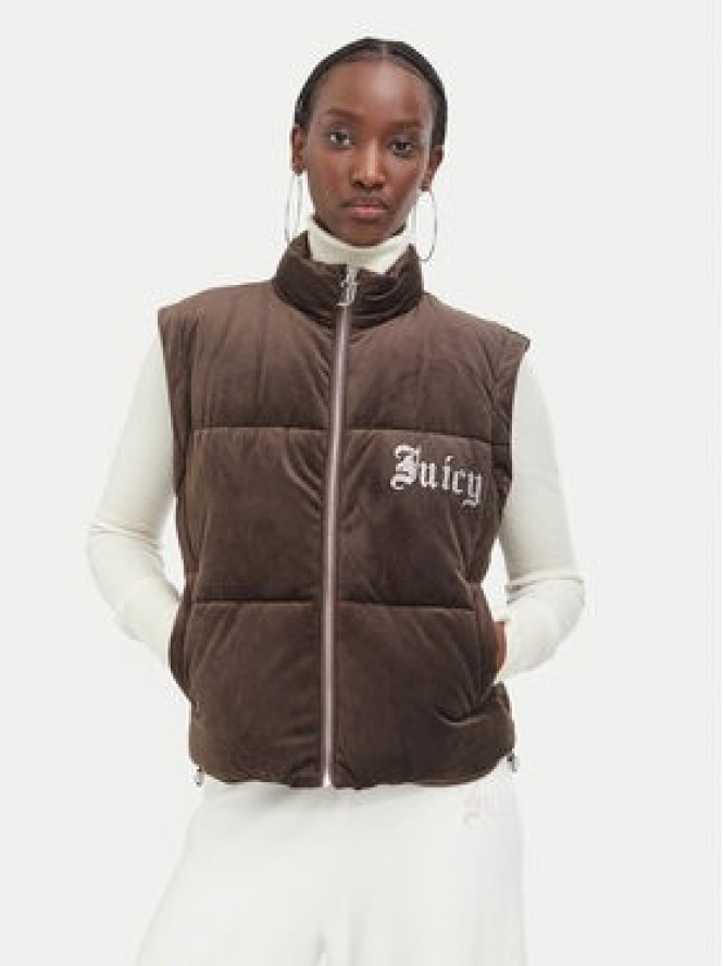 Juicy Couture Kurtka zimowa JCOGL226552 Brązowy ciemny Regular Fit