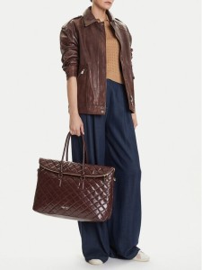 Nine West Torebka CEO-SOPHIA-LA374-4066 Brązowy