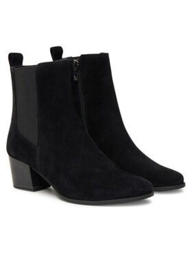 Caprice Botki 9-25304-45 Czarny