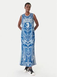 adidas Sukienka codzienna Farm Rio Premium KD4621 Niebieski Slim Fit