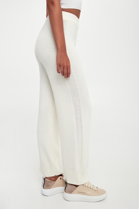 Spodnie damskie wełniane ARMANI EXCHANGE