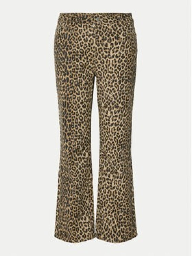 Pieces Jeansy Salume 17156943 Brązowy Straight Fit