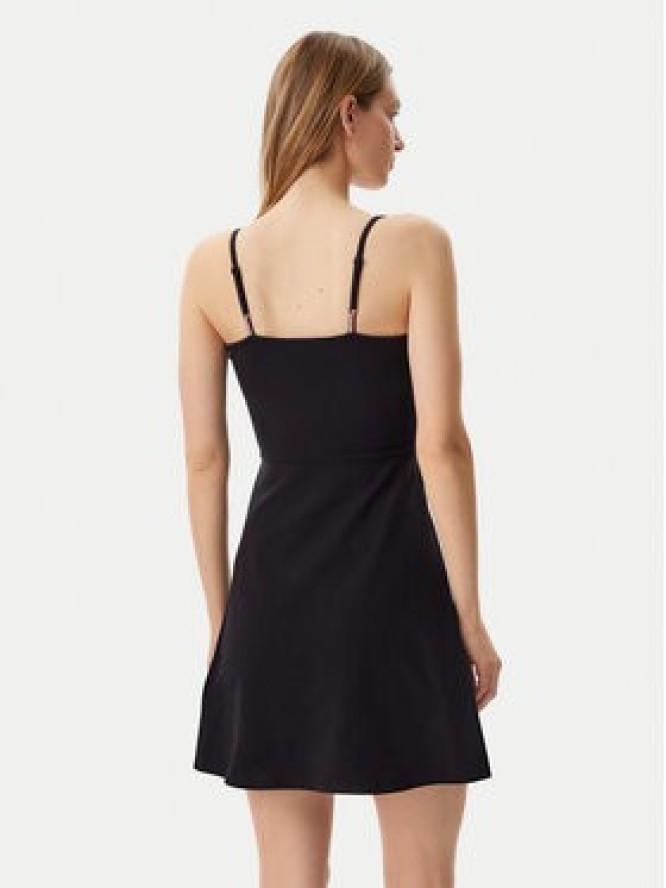 Tommy Jeans Sukienka letnia Essential DW0DW21354 Czarny Slim Fit