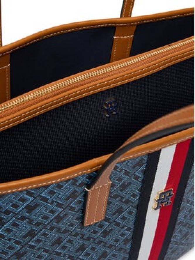 Tommy Hilfiger Torebka Th Monoplay AW0AW19178 Granatowy