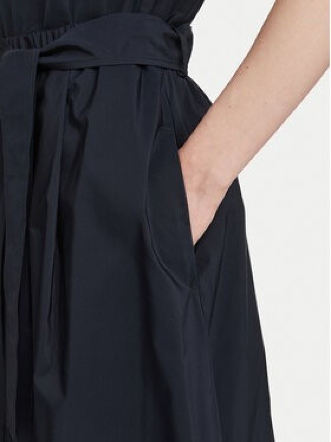 Weekend Max Mara Spódnica midi Alpaca 2625106041 Granatowy Regular Fit