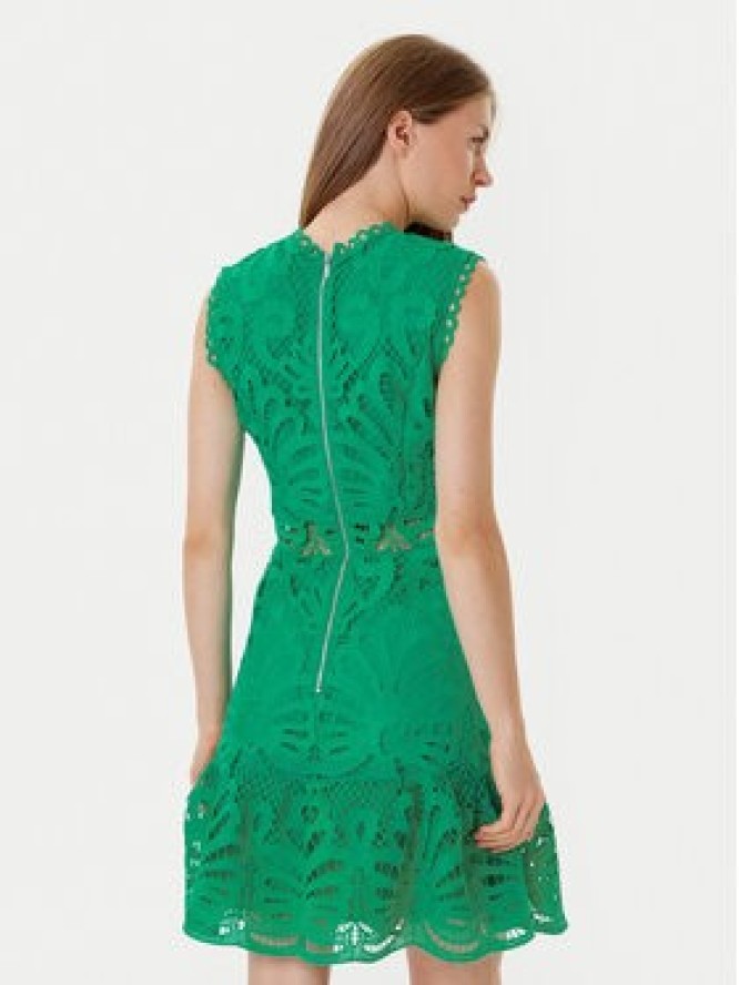 Morgan Sukienka koktajlowa 241-ROSLI Zielony Regular Fit