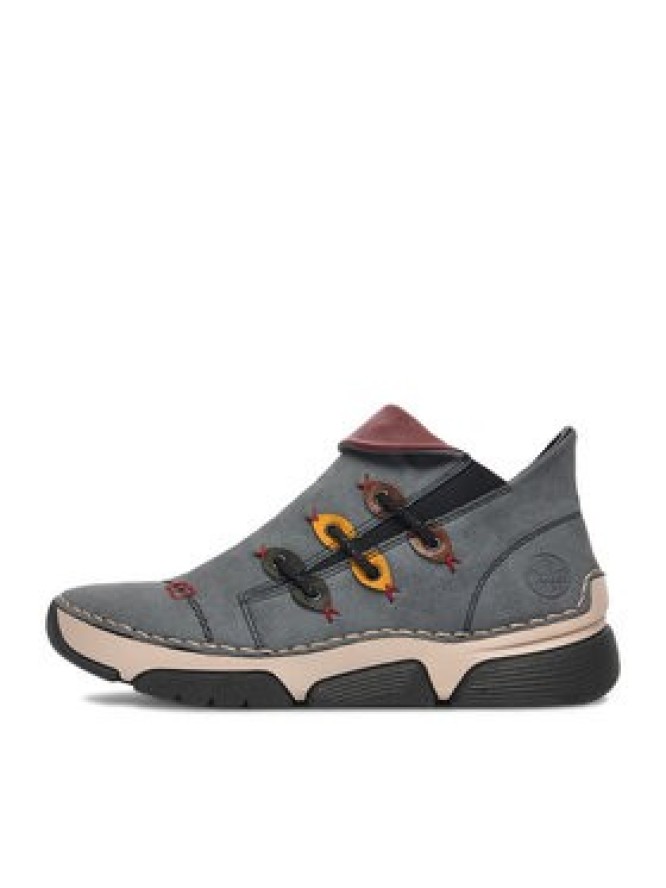 Rieker Botki CEO-45983-14 Niebieski