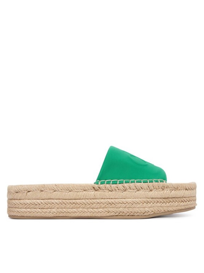 Calvin Klein Espadryle Ebeth HW0HW02894 Zielony