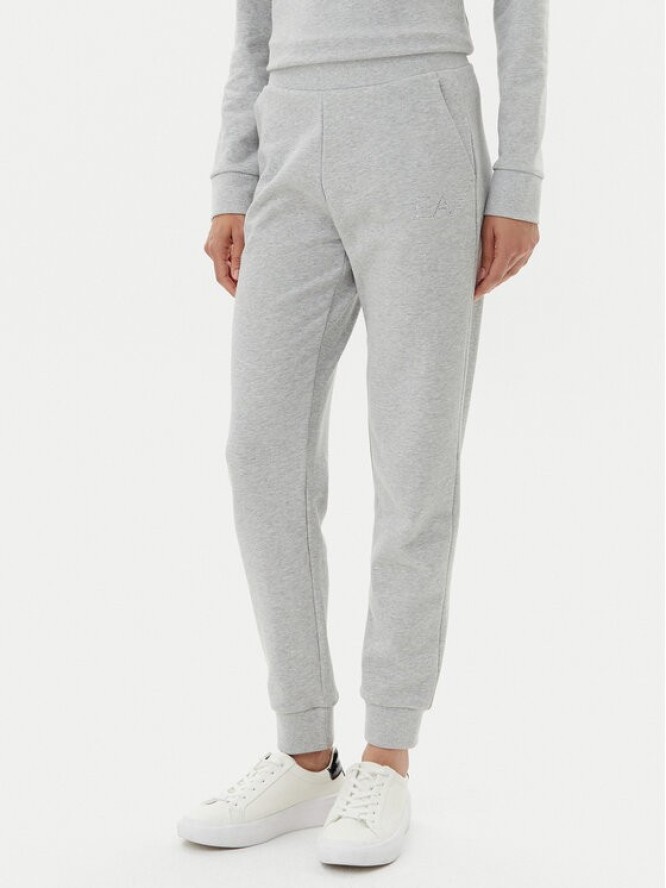 EA7 Emporio Armani Spodnie dresowe 7W000096 AF12473 O8002 Szary Regular Fit