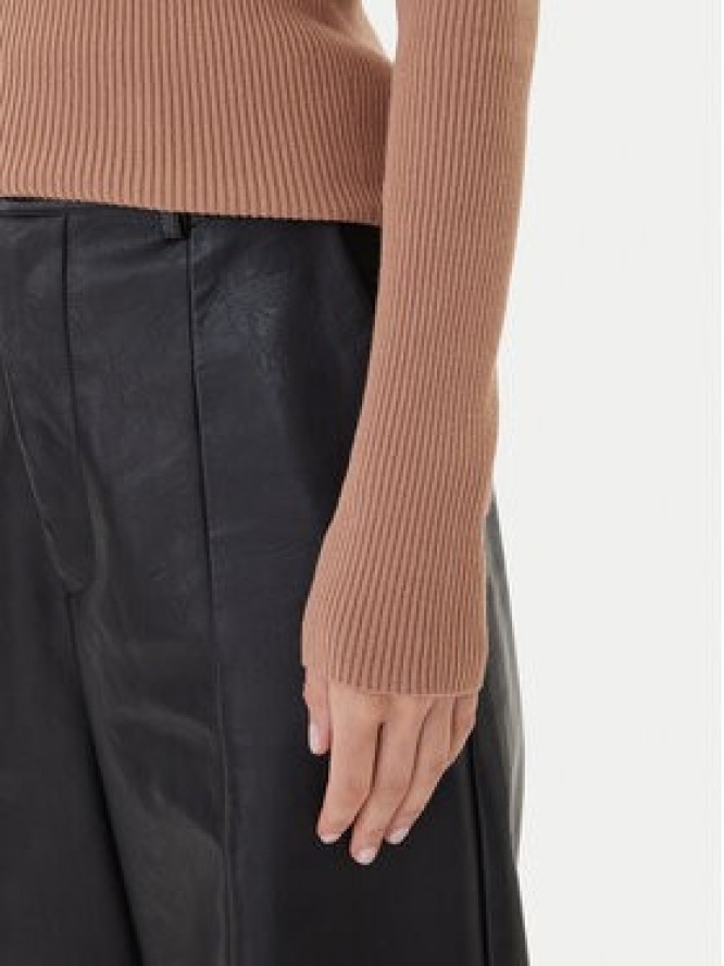 Kontatto Sweter 3M0818C Beżowy Slim Fit