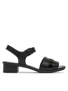 Rieker Sandały 62685-00 Czarny