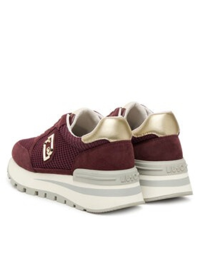 Liu Jo Sneakersy Amazing 25 BF5049 PX027 Bordowy