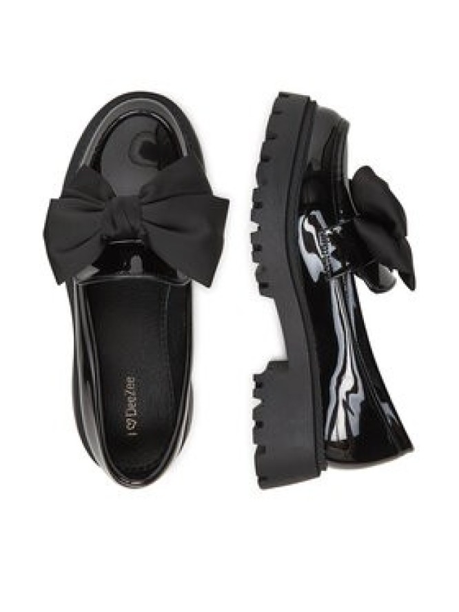 DeeZee Loafersy 2024-47 Czarny