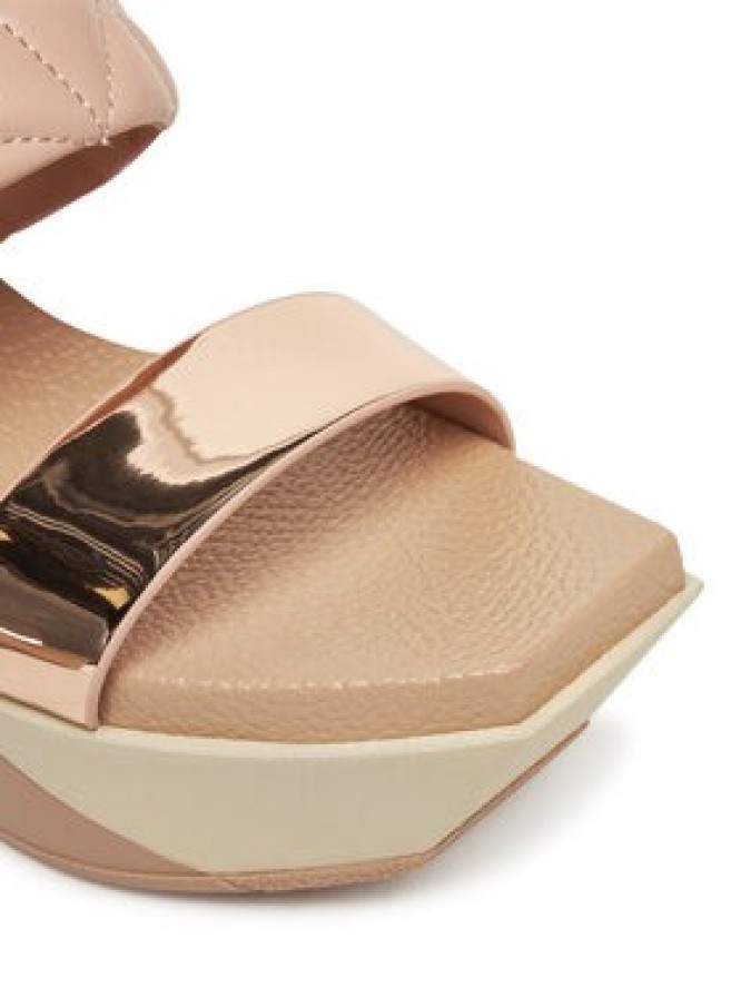 United Nude Sandały Delta Wedge Puffy 10902861188 Beżowy