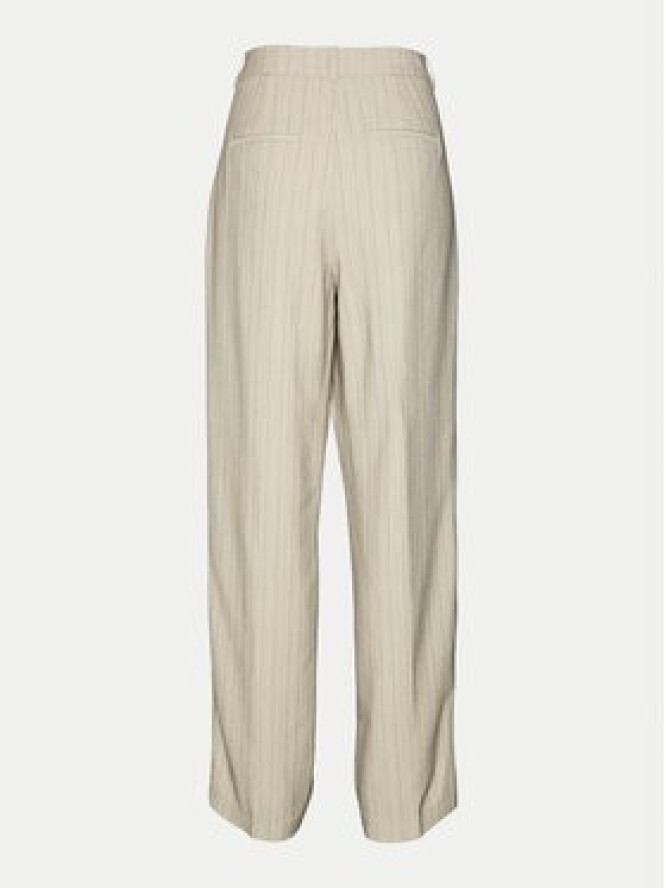 Vero Moda Spodnie materiałowe Meli 10319631 Beżowy Straight Fit