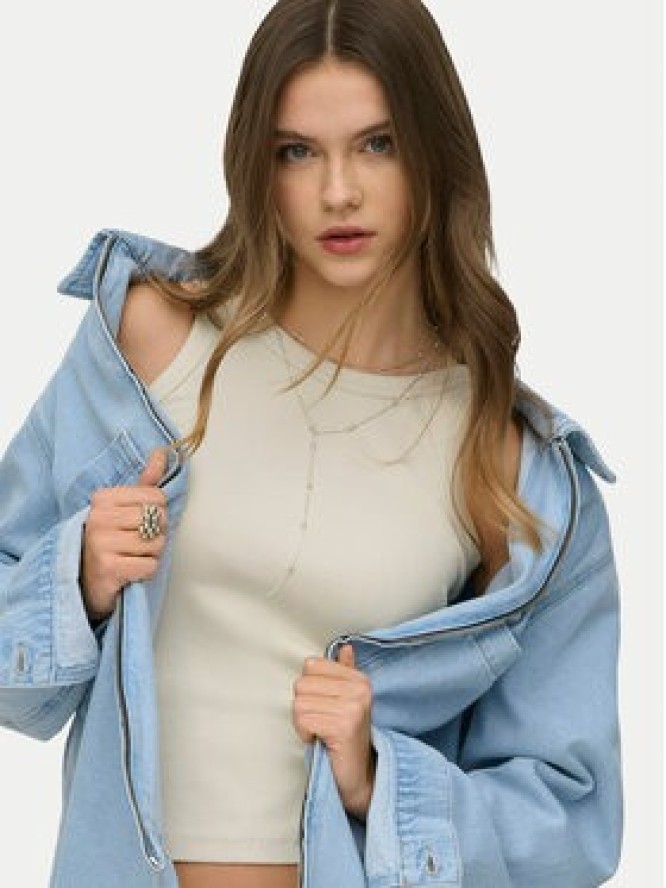 ONLY Top Val 15371705 Beżowy Regular Fit