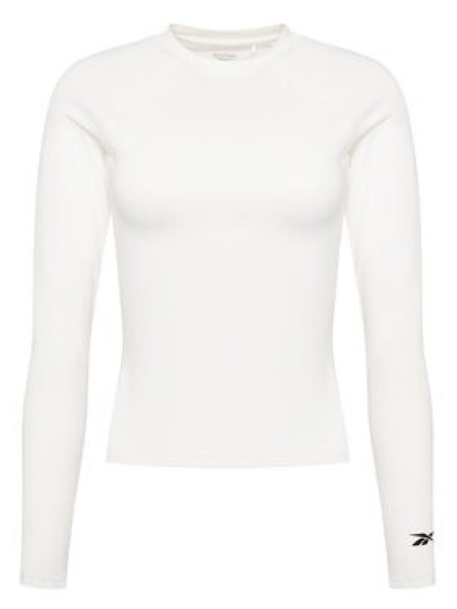 Reebok Koszulka techniczna Reebok X Ewa Chodakowska RK25316CCW Écru Slim Fit