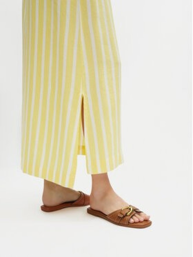 JENNY Klapki R080824 Brązowy