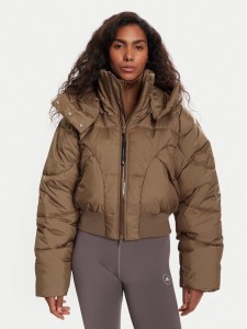 adidas by Stella McCartney Kurtka zimowa JM3652 Beżowy Loose Fit