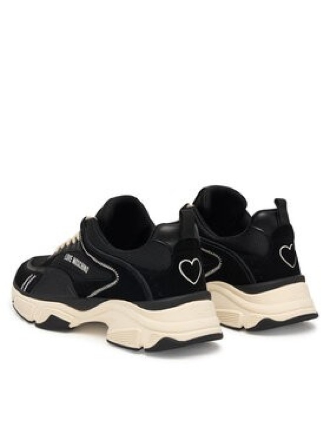 LOVE MOSCHINO Sneakersy JA15426G1PIQO00A Czarny