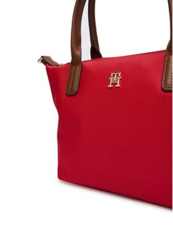 Tommy Hilfiger Torebka Popette Mini Tote AW0AW17709 Czerwony