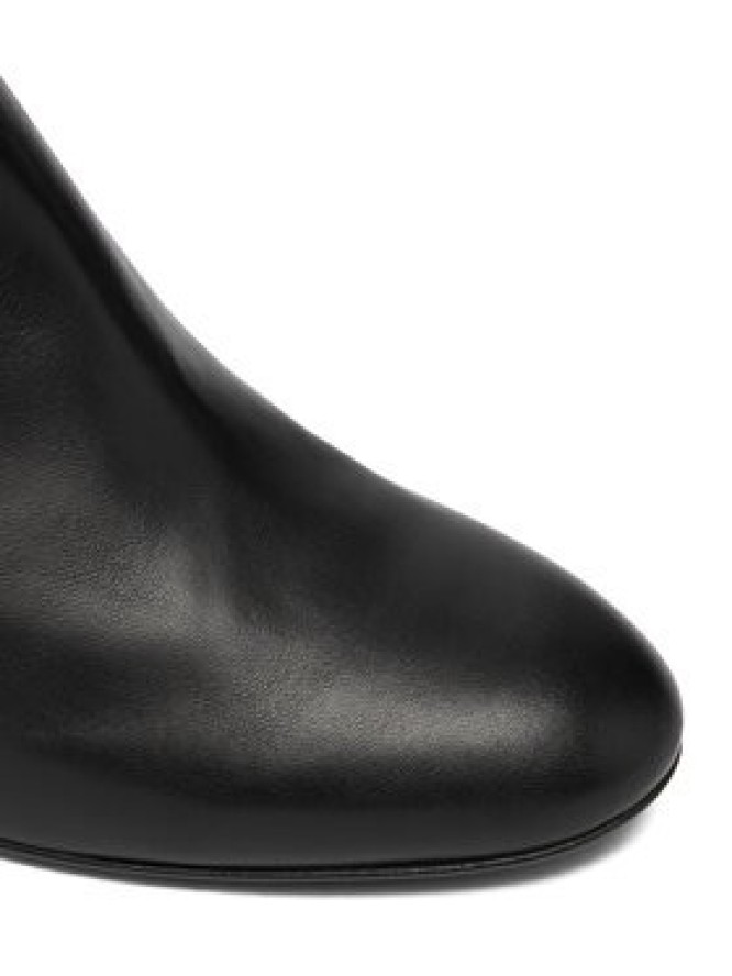 AGL Botki D140625PASOFTY0000 Czarny