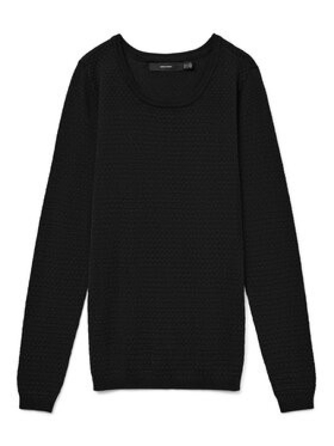 Vero Moda Sweter Care 10136644 Czarny Regular Fit