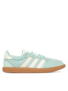 adidas Sneakersy BREAKNET SLEEK SUEDE IH5469 Niebieski