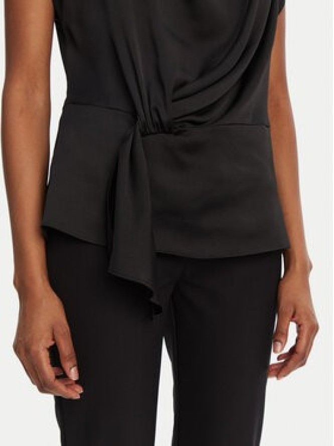 Bruuns Bazaar Bluzka Acacia BBW4427 Czarny Regular Fit