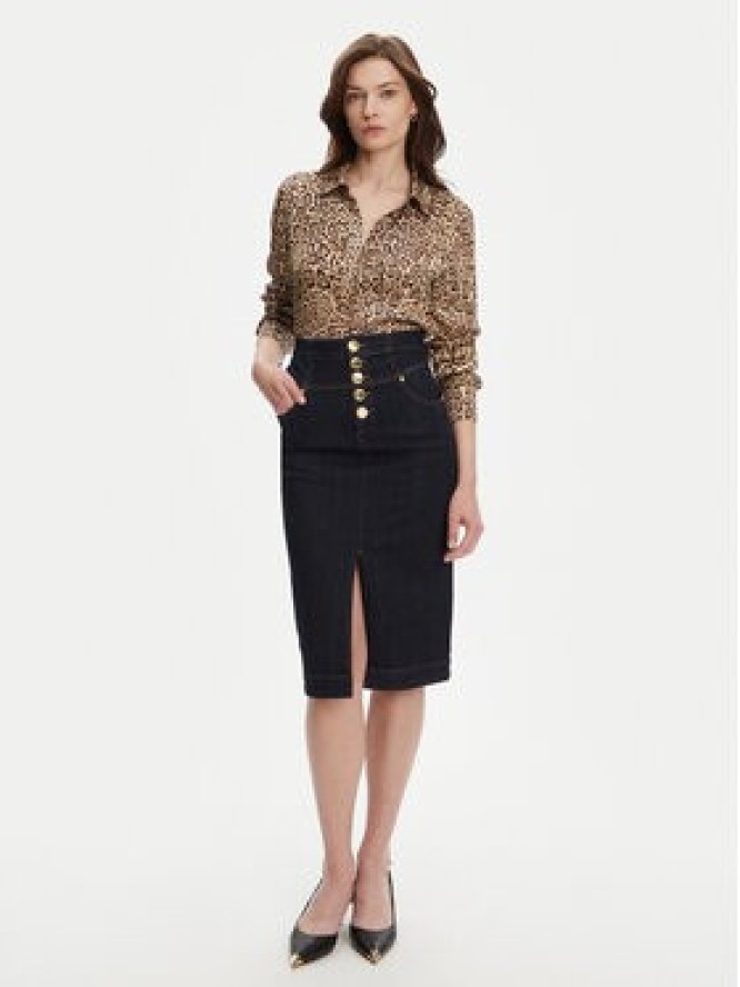 Marciano Guess Spódnica jeansowa 5YGD13 7347A Granatowy Regular Fit