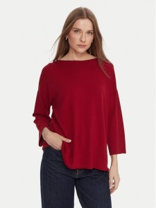 Kontatto Sweter 3M0801C Czerwony Regular Fit